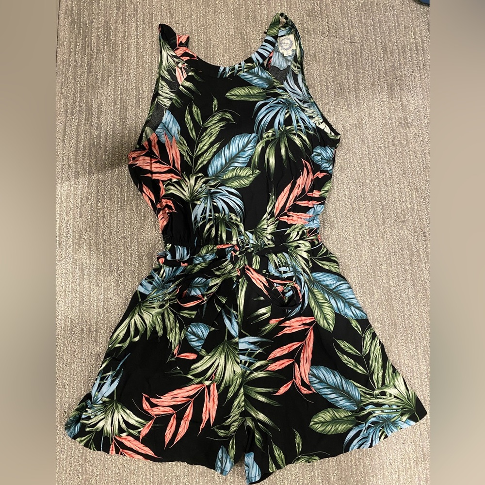 blue Rain LG women’s short romper
